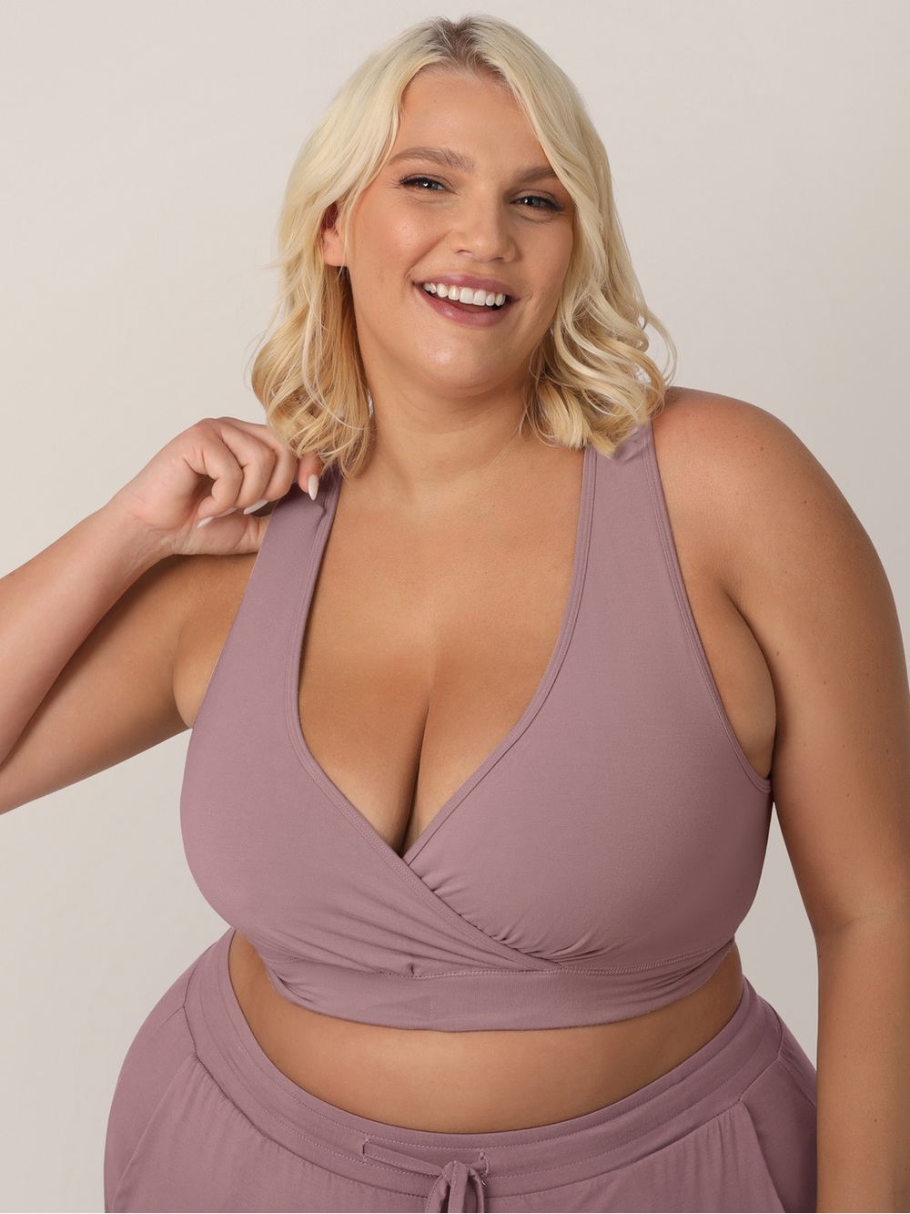 Kindred Bravely French Terry Racerback Nursing & Sleep Bra